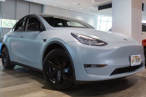 2020 Tesla Model Y.