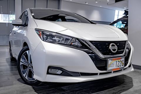 2020 Nissan Leaf.