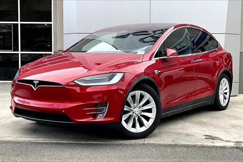 2018 Tesla Model X.