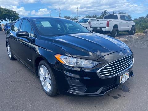 2019 Ford Fusion.