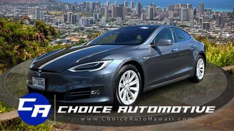 2020 Tesla Model S.