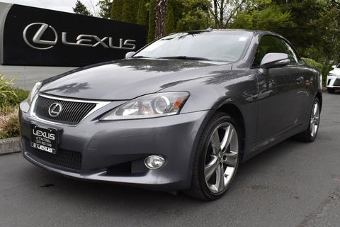 2012 Lexus IS.