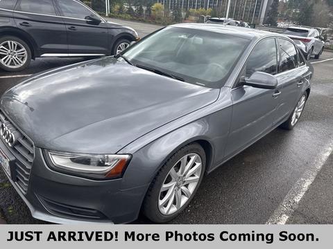 2013 Audi A4.
