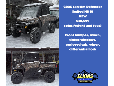 2025 Can Am Defender Limited HD10.