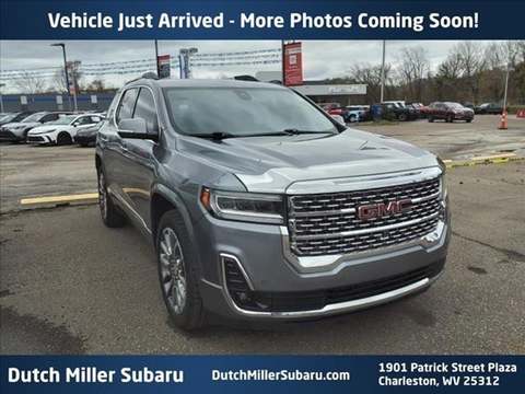 2021 GMC Acadia.