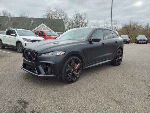 2022 Jaguar F-Pace.