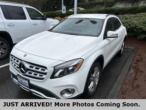 2019 Mercedes-Benz GLA-Class.