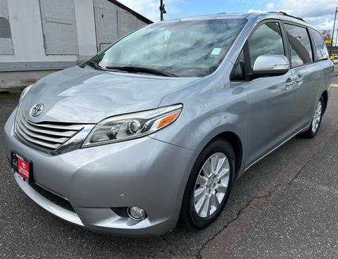 2015 Toyota Sienna.