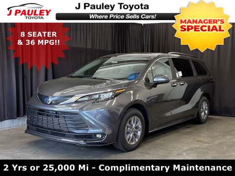 2025 Toyota Sienna.