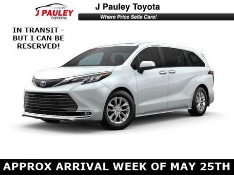 2025 Toyota Sienna.