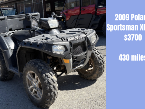 2009 Polaris Sportsman 850 EFI XP.