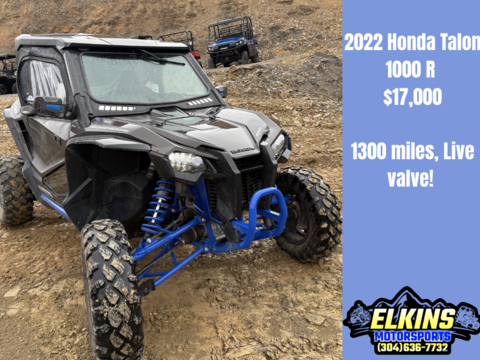 2022 Honda Talon 1000R.