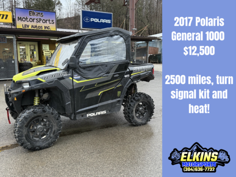 2017 Polaris Polaris General 1000 EPS.