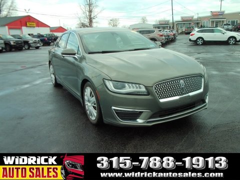 2017 Lincoln MKZ.