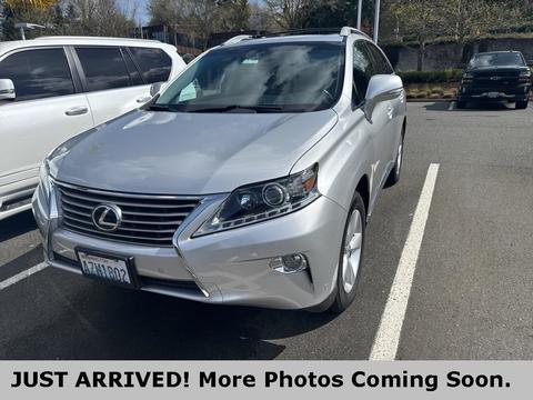 2013 Lexus RX.