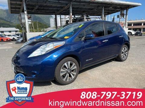2017 Nissan Leaf.