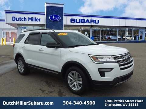 2018 Ford Explorer.