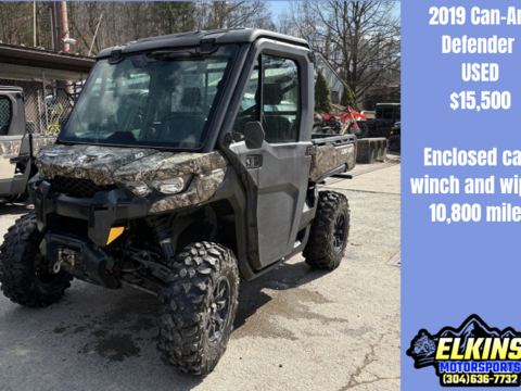 2019 Can Am Defender Mossy Oak.