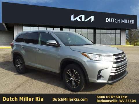 2019 Toyota Highlander.