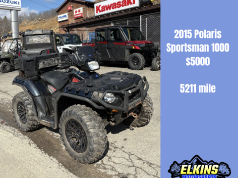 2015 Polaris Sportsman XP 1000.