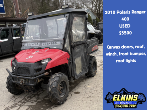 2010 Polaris Ranger 400.