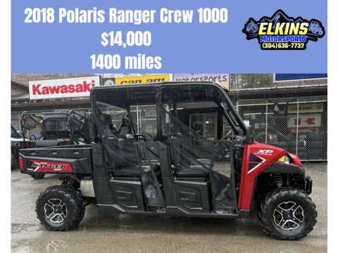 2018 Polaris Ranger Crew XP 1000 EPS.