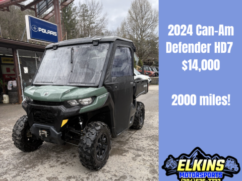 2024 Can Am Defender HD7.