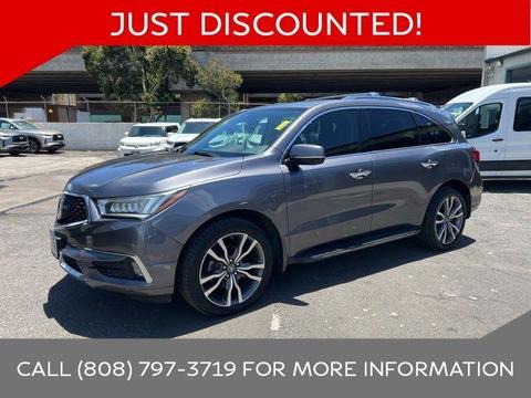 2019 Acura MDX.