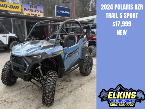 2024 Polaris RZR Trail S Sport.
