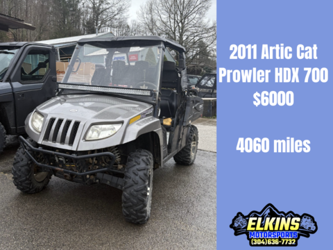 2011 Arctic Prowler HDX 700.