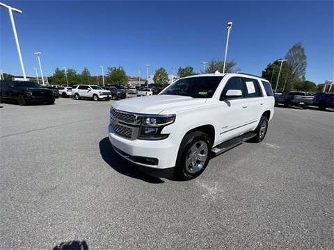 2018 Chevrolet Tahoe.