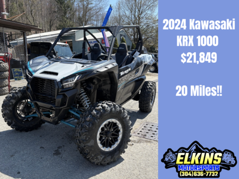 2024 Kawasaki Teryx KRX 1000.