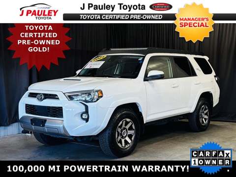 2021 Toyota 4Runner.