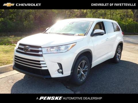 2018 Toyota Highlander.