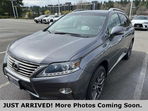 2013 Lexus RX.