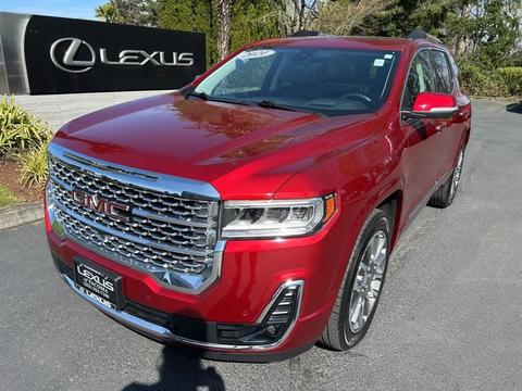 2021 GMC Acadia.