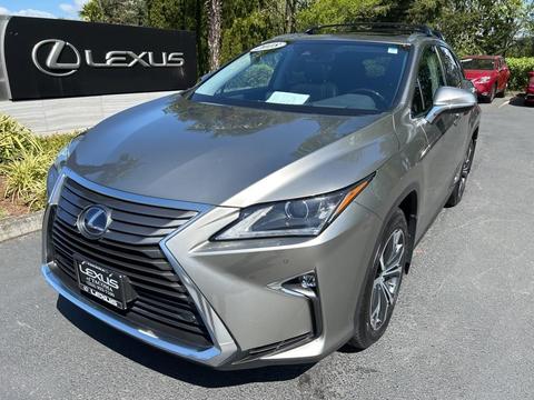 2018 Lexus RX.