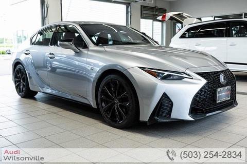 2021 Lexus IS.