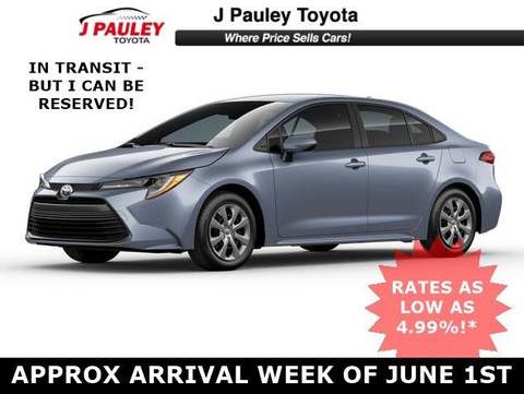 2025 Toyota Corolla.