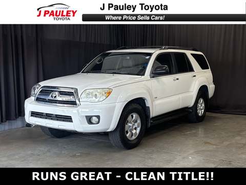 2007 Toyota 4Runner.