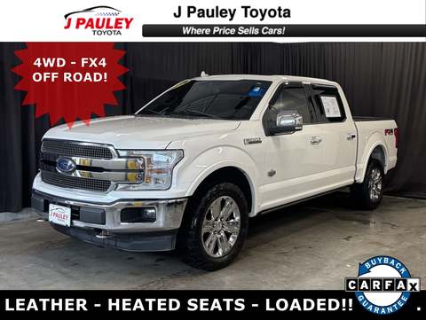 2018 Ford F-150.