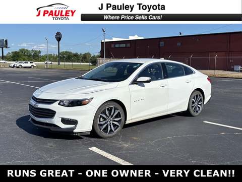 2016 Chevrolet Malibu.