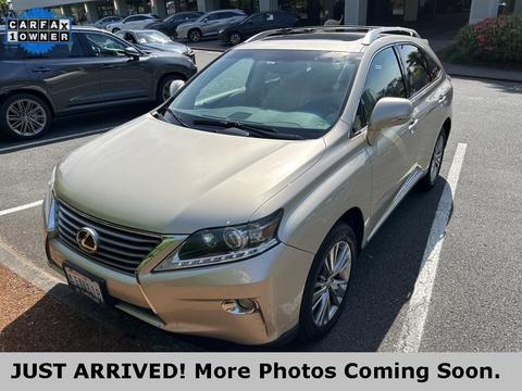 2013 Lexus RX.