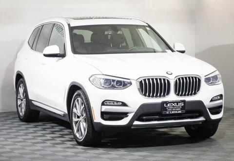 2018 BMW X3.