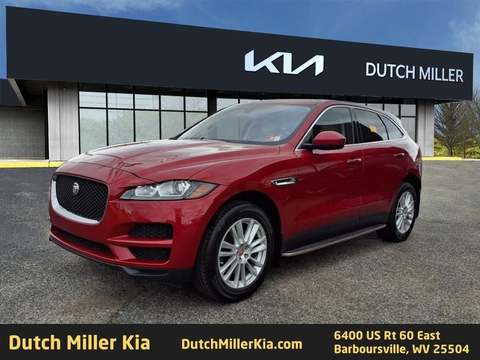 2017 Jaguar F-Pace.