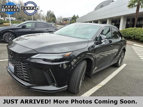 2023 Lexus RX.