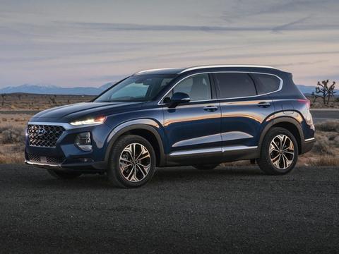 2020 Hyundai Santa Fe.
