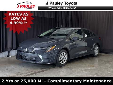2025 Toyota Corolla.