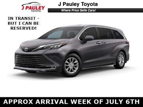 2025 Toyota Sienna.