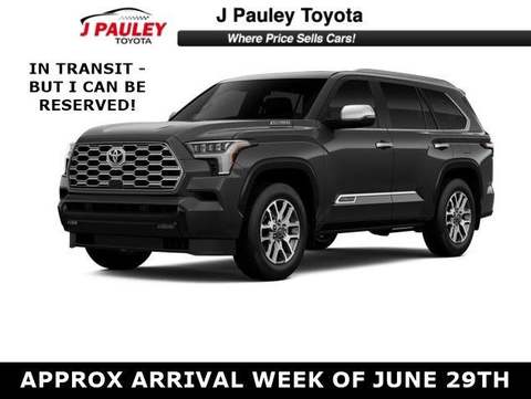 2025 Toyota Sequoia.